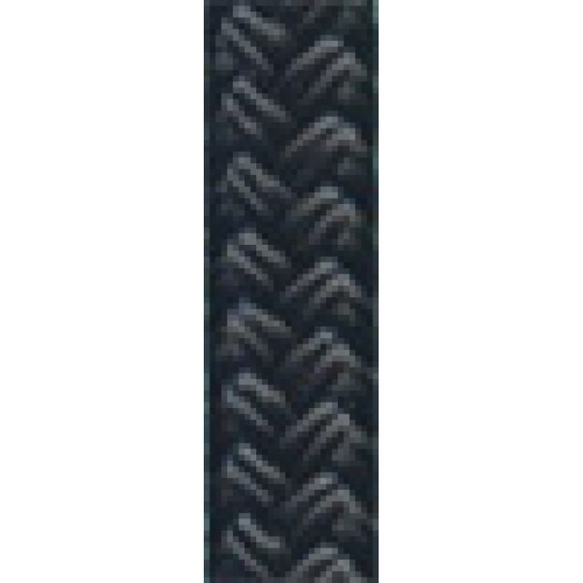 Braided Nylon Dock Line with eye-1/2" x 35' Black