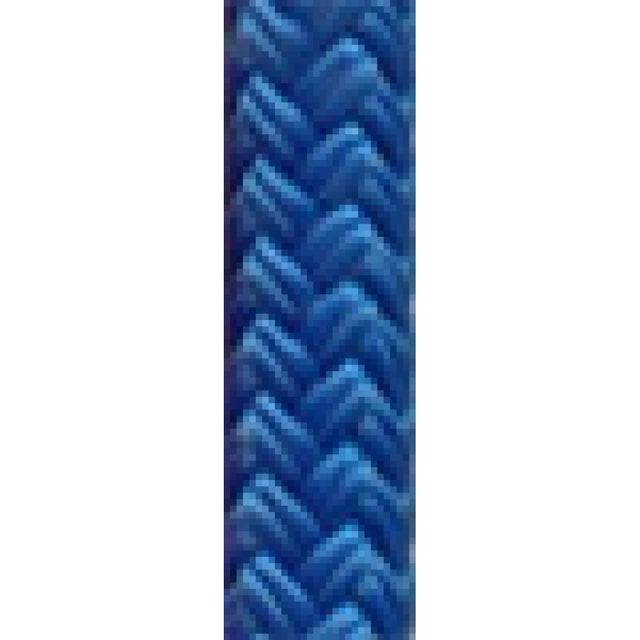 Braided Nylon Dock Line with eye-1/2" x 35' Blue