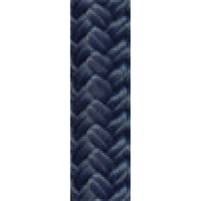 Braided Nylon Dock Line with eye-1/2" x 35' Navy