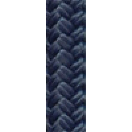 Braided Nylon Dock Line with eye-1/2" x 35' Navy