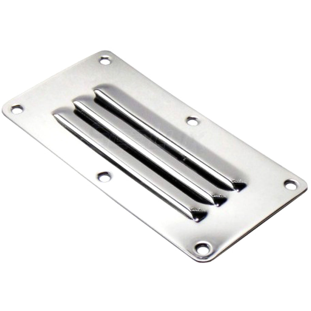 Stainless Steel 5" X 2.5" Louvered Vent.