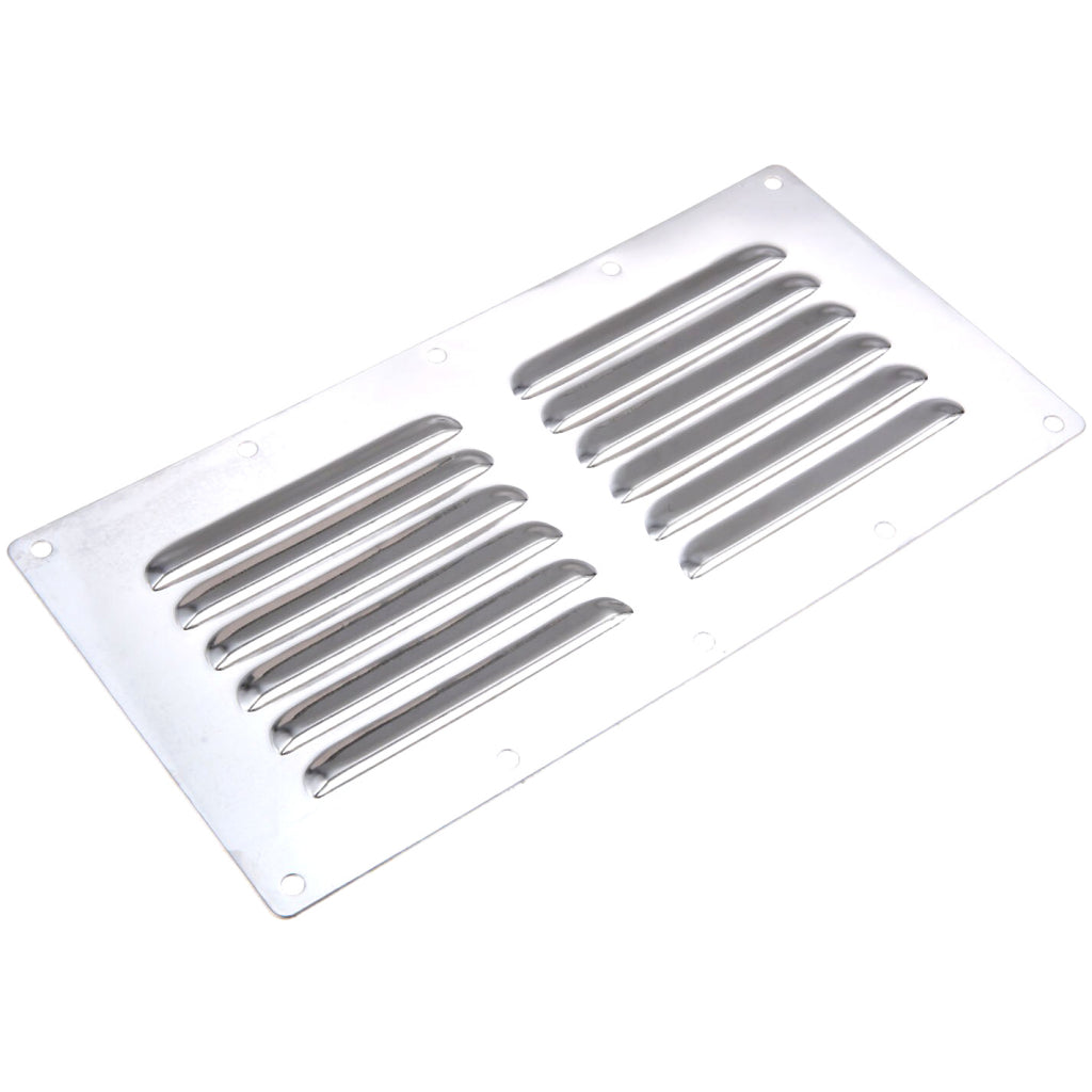 Stainless Steel 9" x 4.5" Louvered Vent