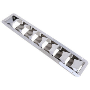 Stainless Steel 7" Louver Vent.