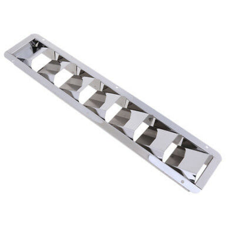 Stainless Steel 7" Louver Vent.