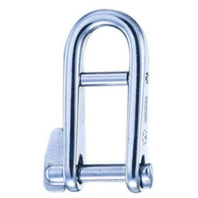 Halyard Shackle 1/4 Pin Removable Bar Stainless