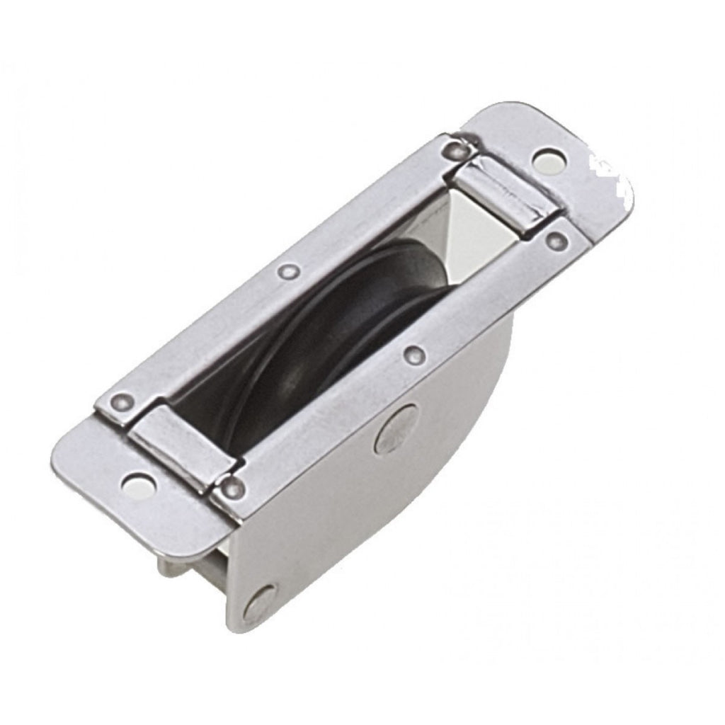 Viadana 40mm Curved Base Single Sheave Box 