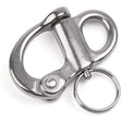 2" Stainless Steel Fixed Snap.