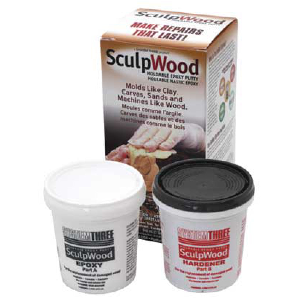 System Three Sculpwood Putty Kit - 8oz.