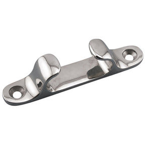 6" Stainless Steel Straight Chock.