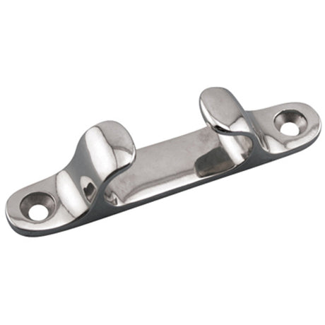 6" Stainless Steel Straight Chock.