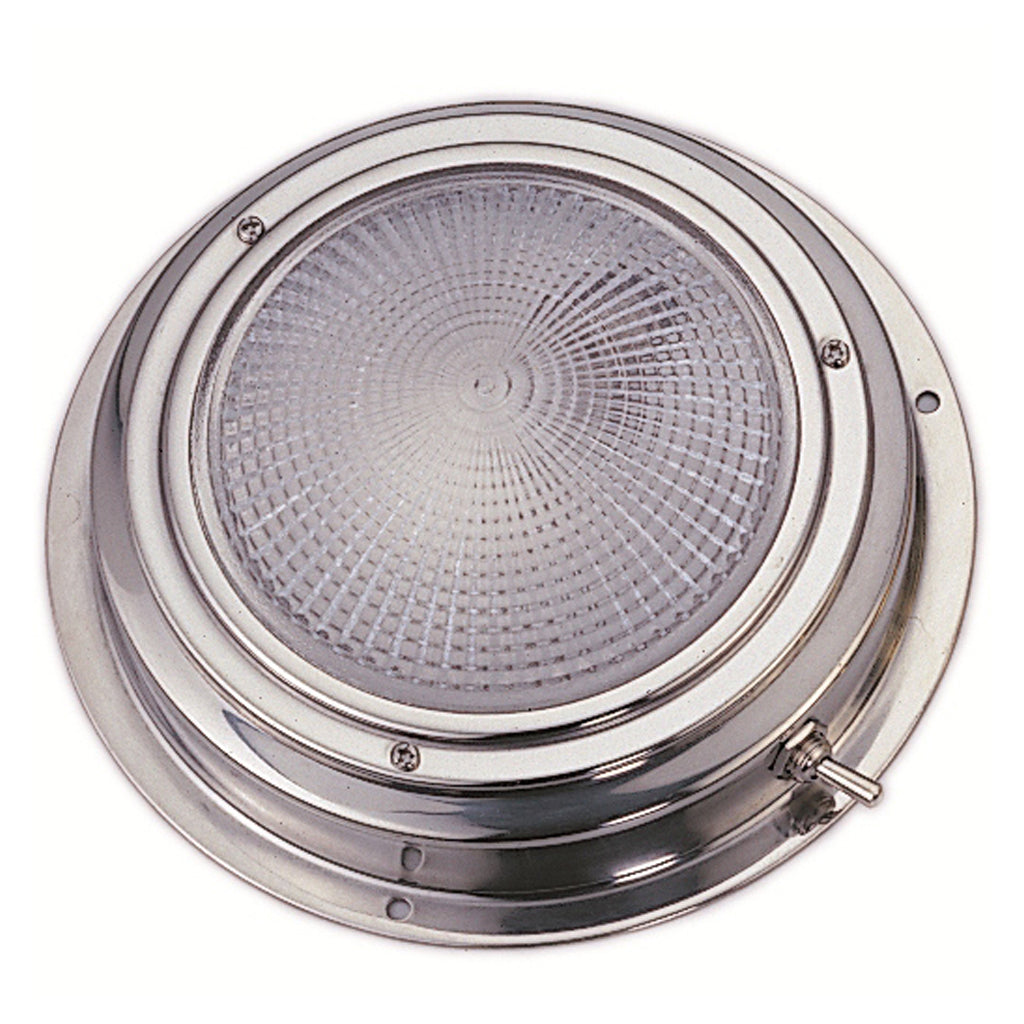 16158 Stainless Steel LED Dome Light - 3"