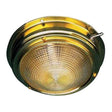 16165 LED Dome Light - Brass , 5" Diameter