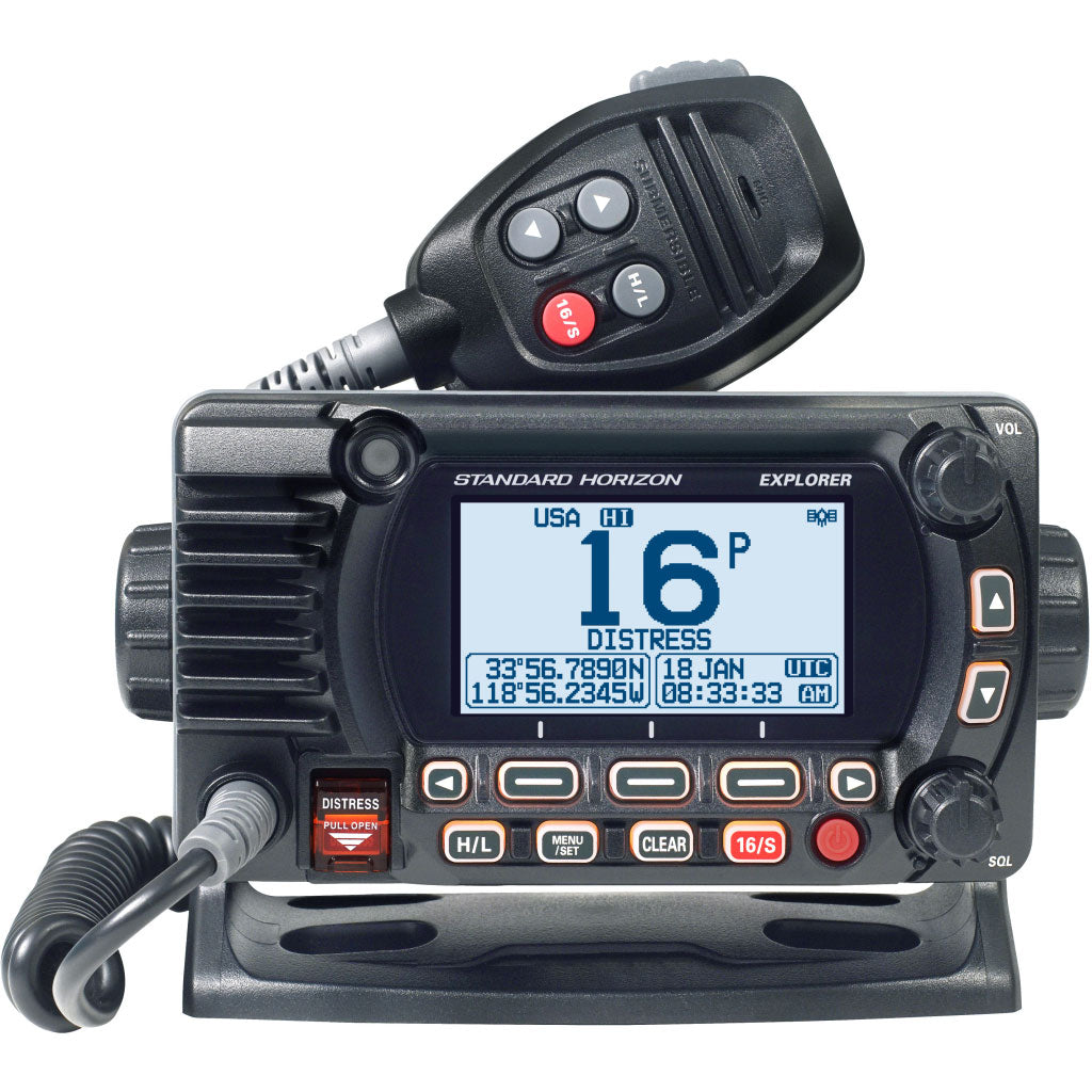 Explorer Series GX1800G 25W Fixed Mount VHF / GPS