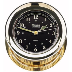 Weems & Plath Atlantis Premiere Black Quartz Clock
