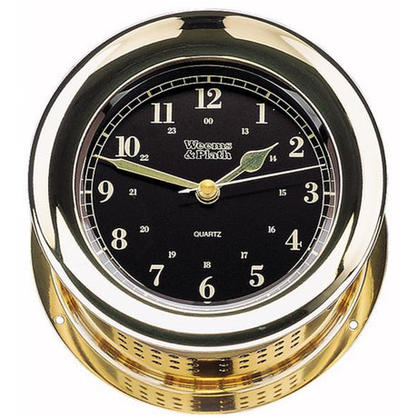 Weems & Plath Atlantis Premiere Black Quartz Clock