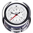 Weems and Plath Chrome Atlantis Time & Tide Clock