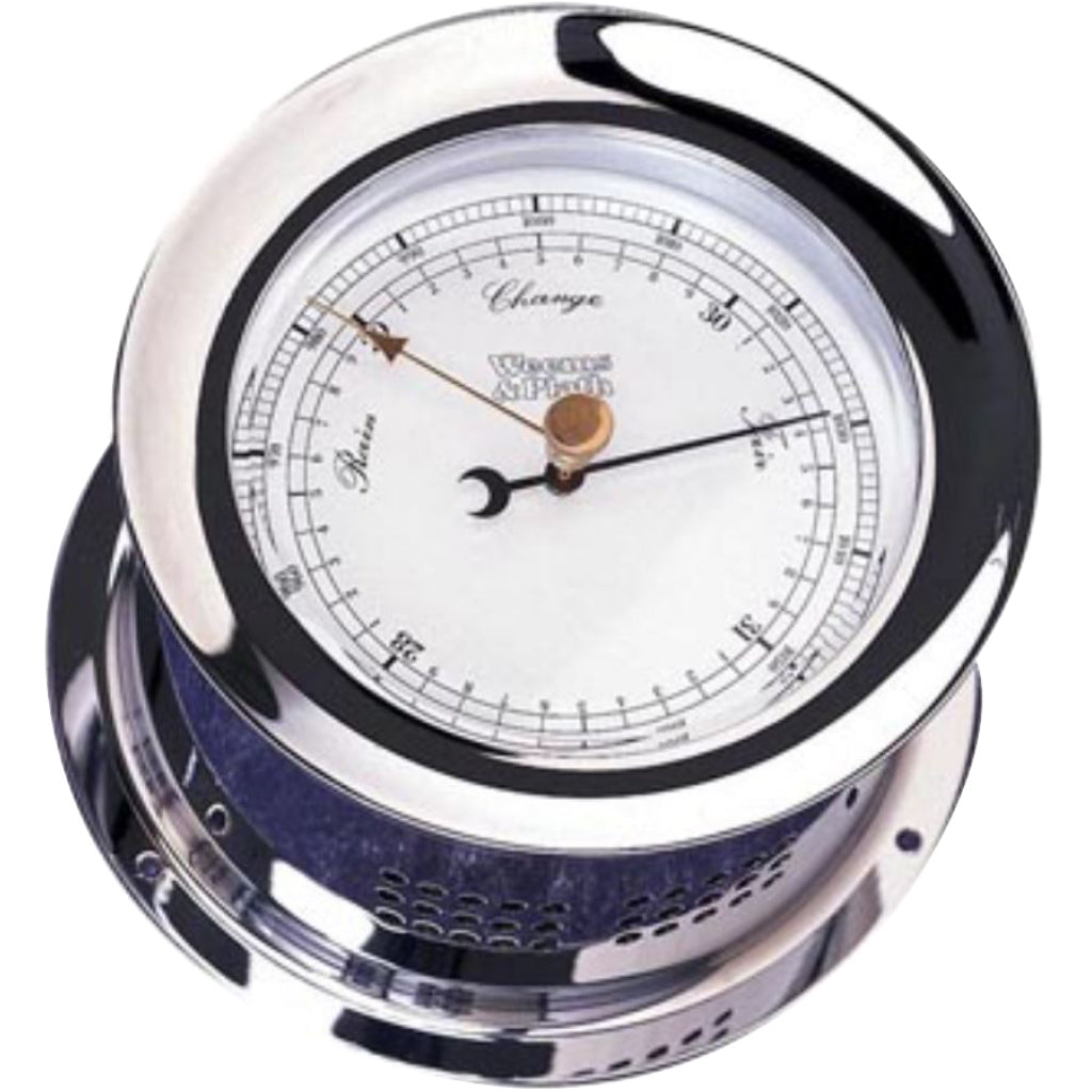 Weems and Plath Chrome Plated Atlantis Barometer