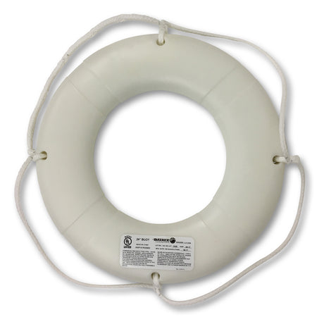 24" Lifering Transport Canada Approved - White