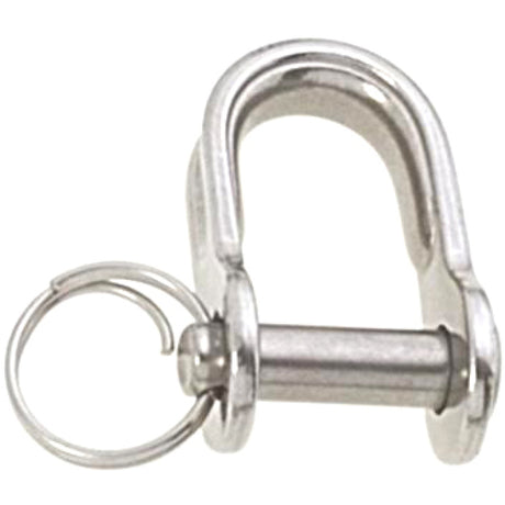 Viadana D-Shackle 3/16" Pin With Split Ring.