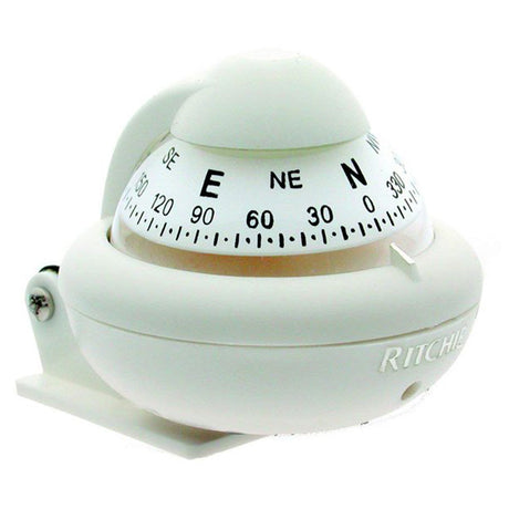 2" Dial White Bracket Mount