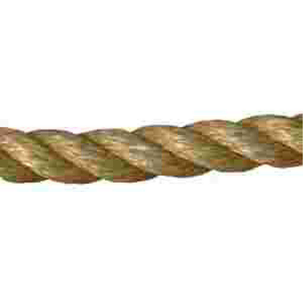 27900lb Tensile 2" Manilla Twist Rope - per foot