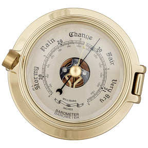 4" Baromter Brass Porthole