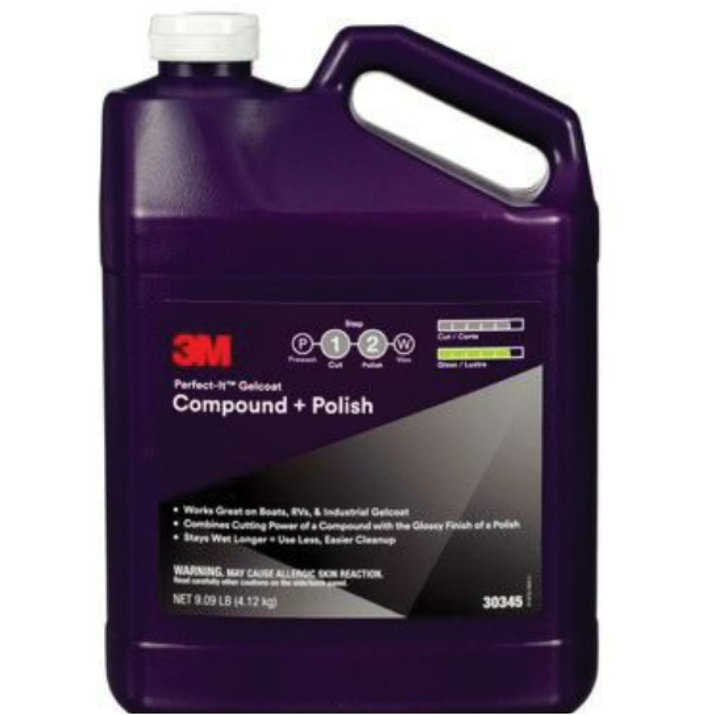 3M Perfect-It Gelcoat Compound & Polish - 1 Gallon