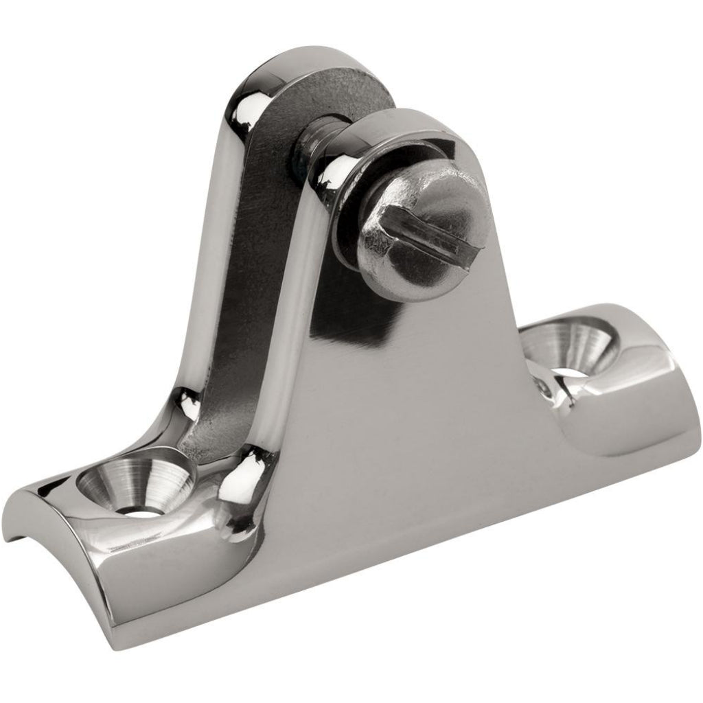 Concave Deck Hinge W/Bolt Stainless Steel.