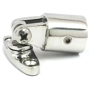 7/8"Stainless Steel Deck Hinge W/ Swivel End.