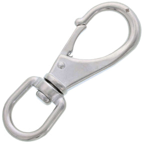 #1 Ss Swivel Eye Snap 5/8" Dia. Eye.