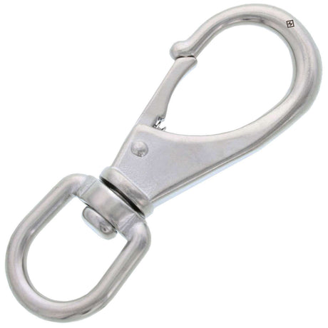 #1 Ss Swivel Eye Snap 5/8" Dia. Eye.