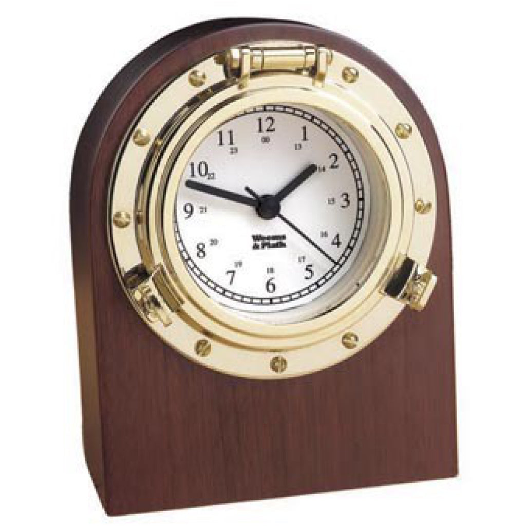 Weems & Plath Porthole Desk Clock