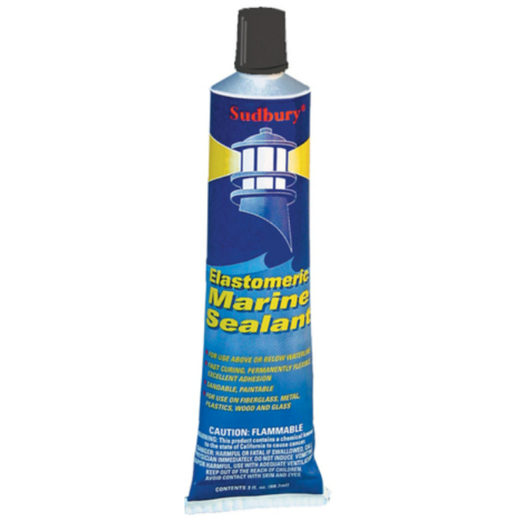 Sudbury Elastomeric Sealant - Black, 3oz