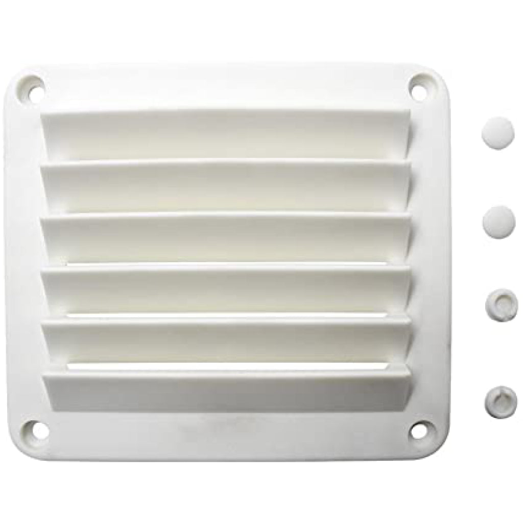 Plastic Vent White 5.5x5.