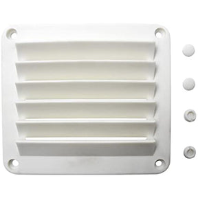 Plastic Vent White 5.5x5.