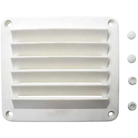 Plastic Vent White 5.5x5.