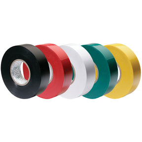 Electrical Tape - 1/2" x 20' Assorted 5/Pack