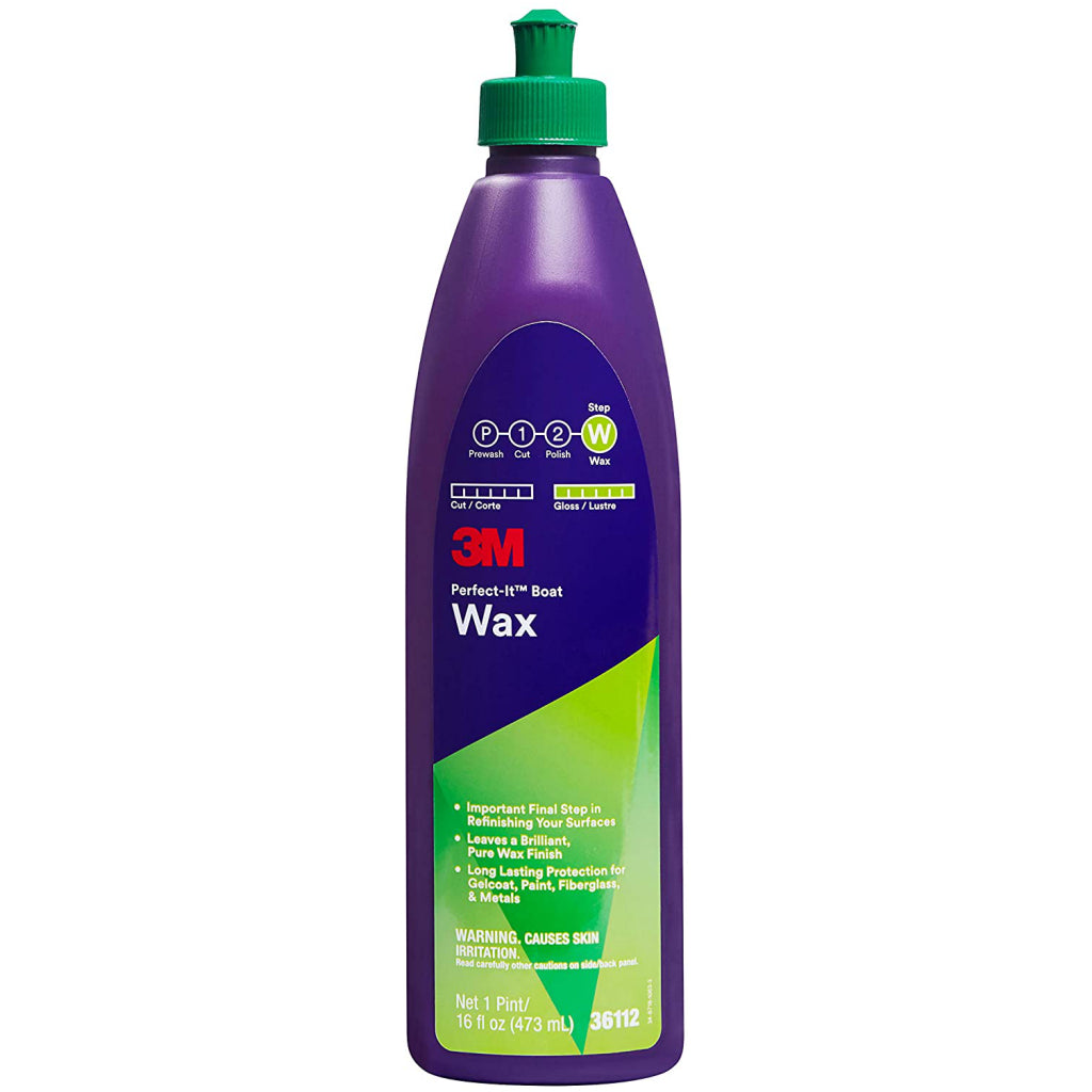 3M 36112 Perfect-It Boat Wax - 473mL (pint)