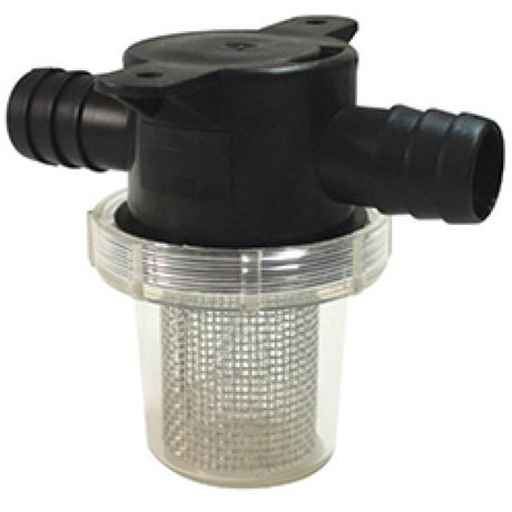 Pumpguard In-Line Strainr 1/2" Hose, Barb.