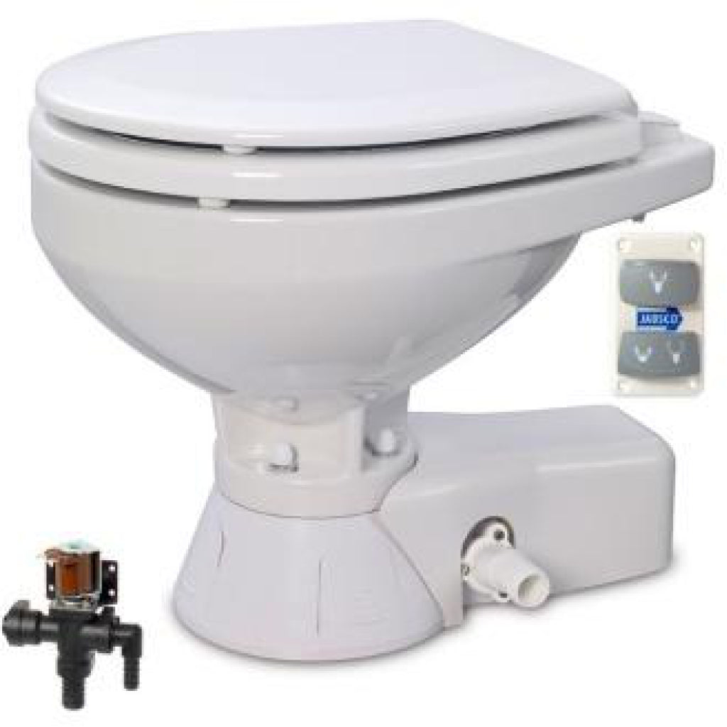 Jabsco Quiet Flush Electric Toilet