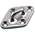 3 1/8 Diamond Pad Eye Cast Stainless.