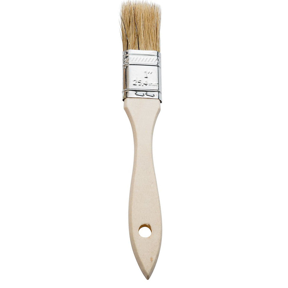 Dynamic 00015 1 White Bristle Chip Brush (36 Pack)