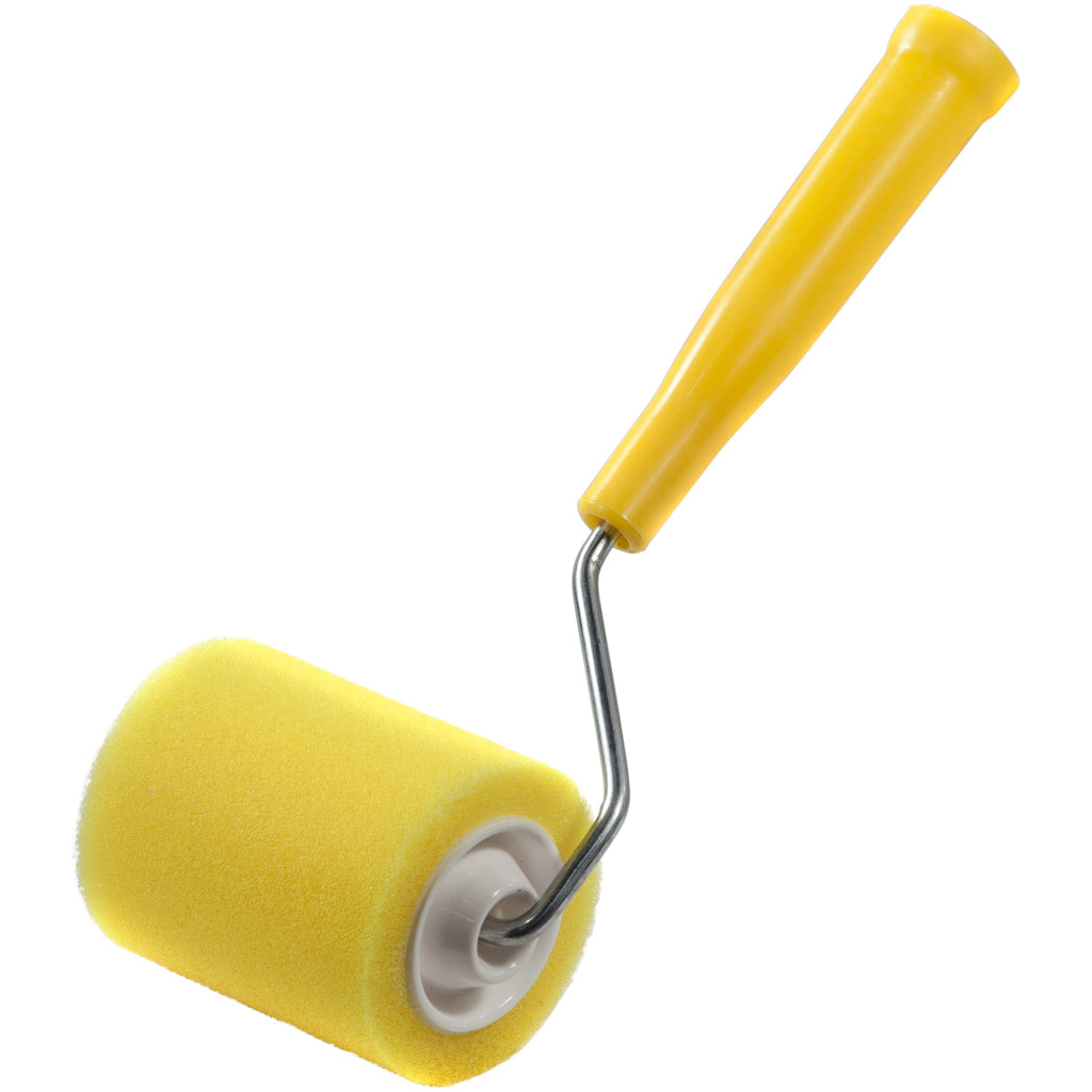 Yellow Foam Roller & Handle - 3"
