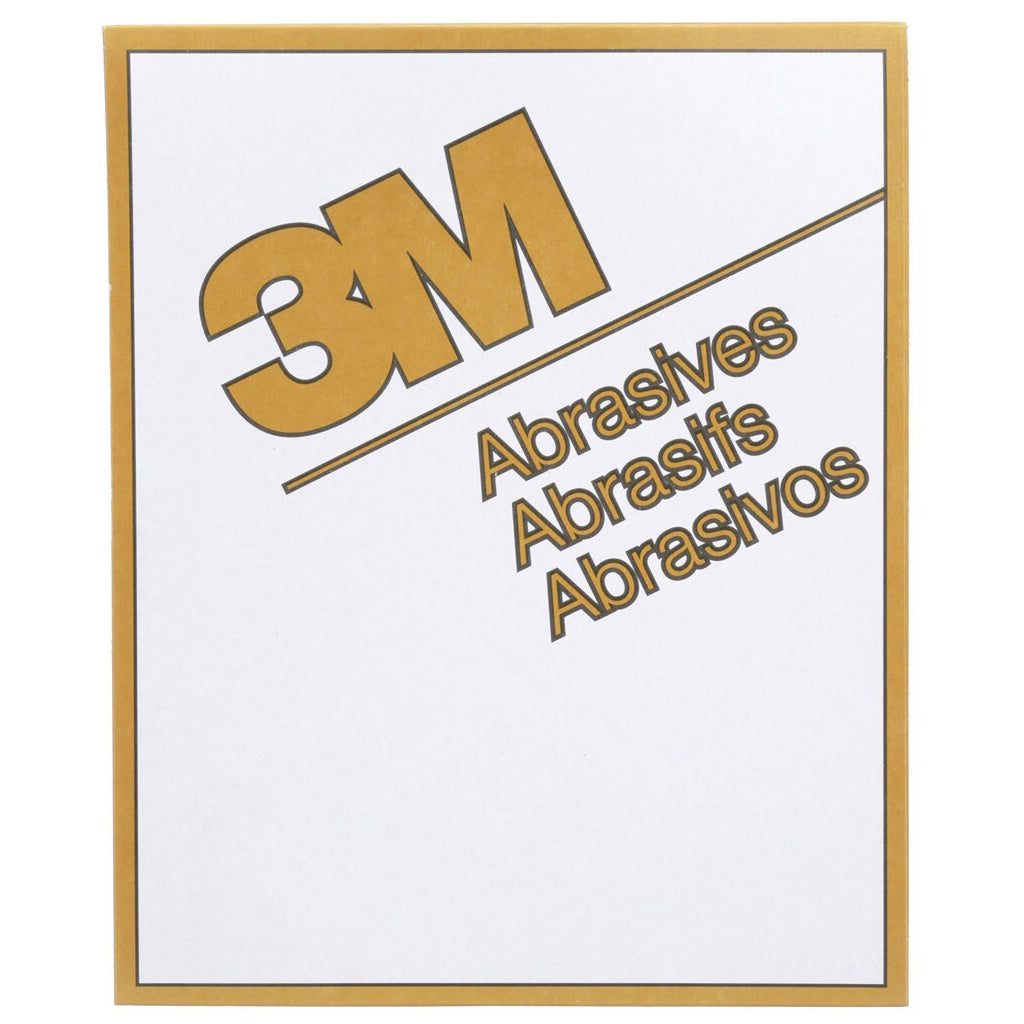 3M 02541 Gold Sheet Sandpaper - 320 Grit, 1 piece