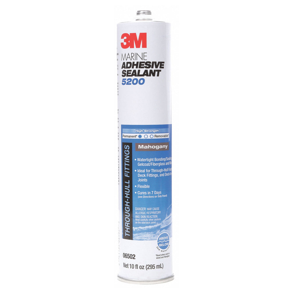 3M 06502 Adhesive Sealant 5200 - Mahogany, 295 ml