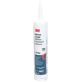 3M 08027  Marine Silicone Sealant - White, 305 ml