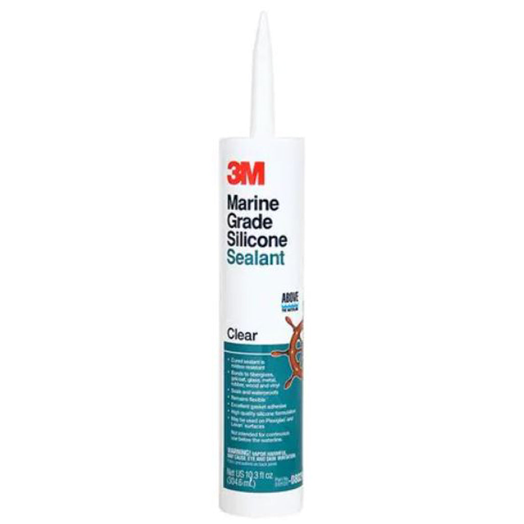 3M 08029 Marine Silicone Sealant - Clear 305 ml