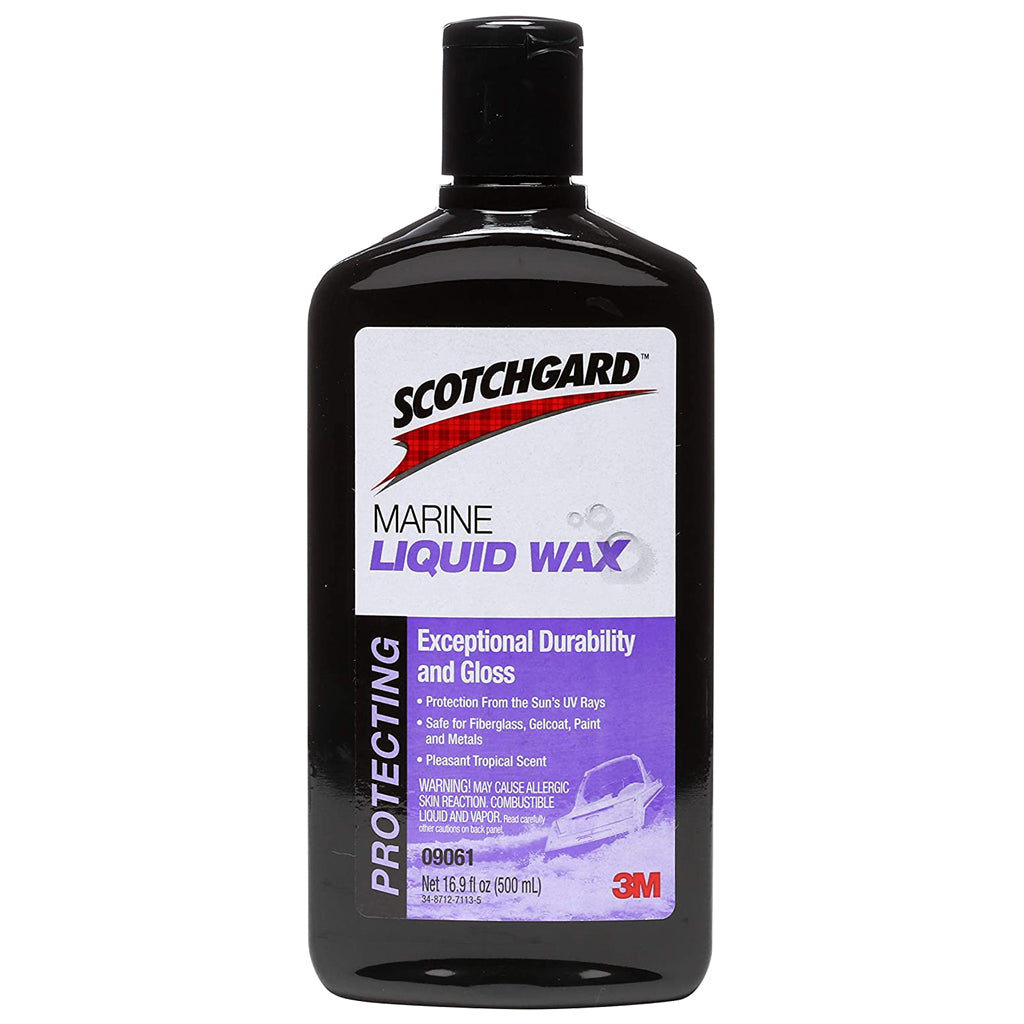 3M 09061 Scotchgard Marine Liquid Wax - 500 ml