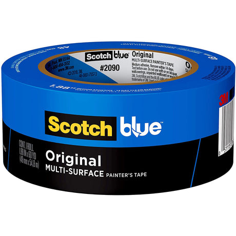3M 2090 1" Blue Masking Tape