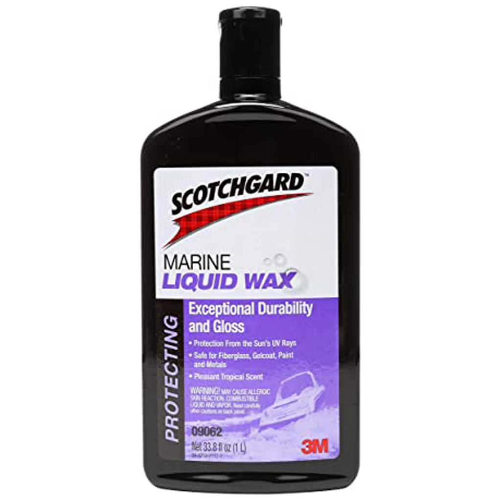 3m 06062 Scotchgard Marine Liquid Wax - 1 L